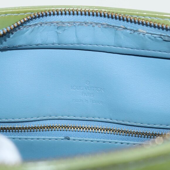 Louis Vuitton Green Monogram Vernis Houston Hand Bag - Picture 13 of 16